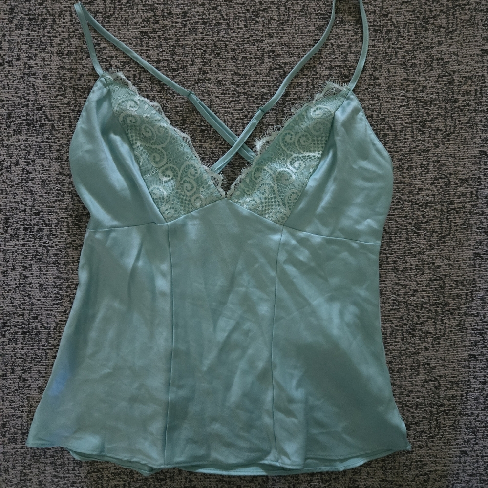 Guess XS teal camisole
